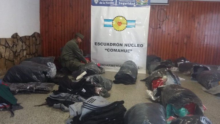 Secuestran ropa trucha valuada en $2 millones