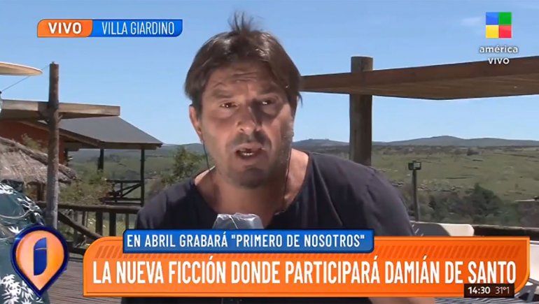 La entrevista ¿antivacuna? de Damián de Santo que armó lío en Twitter