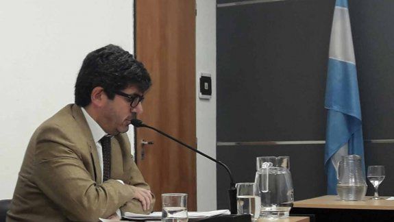 El fiscal Gustavo Herrera fue el encargado de la acusación.