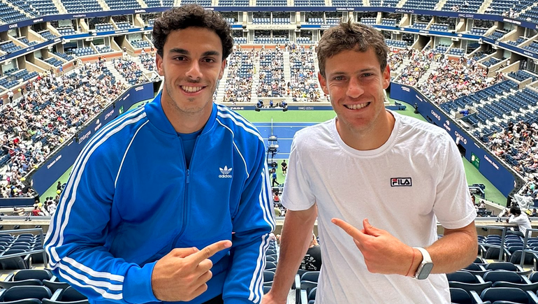 El tenis tendrá en el US Open al último Grand Slam del año. Fran Cerúndolo y Schwartzman