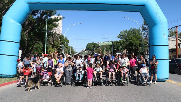 La Maratón Inclusiva se realizó en el Parque Rosauer y fue un éxito