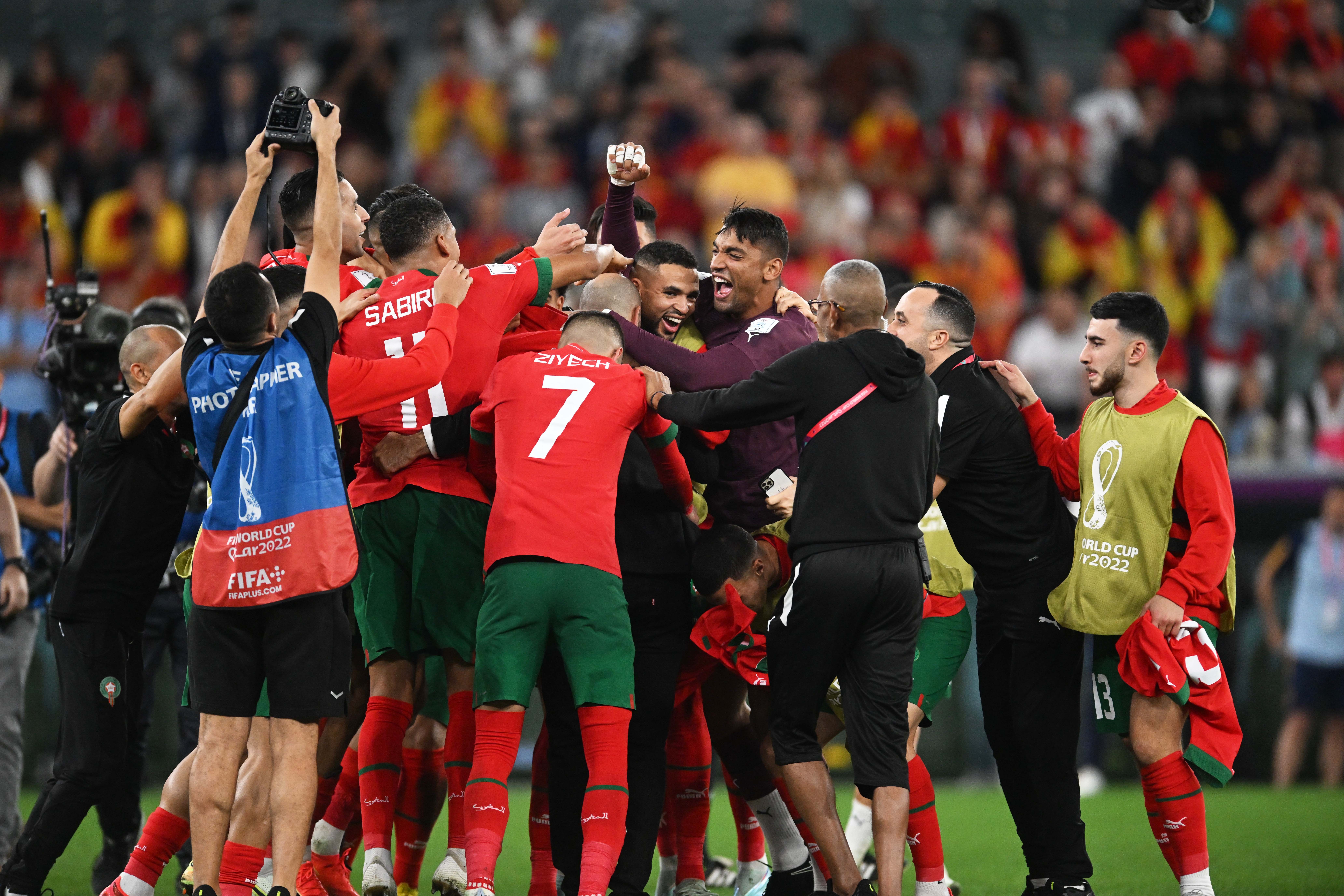 Marruecos eliminó a España