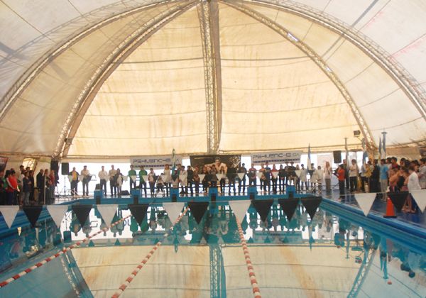 Regional de natación para discapacitados mentales