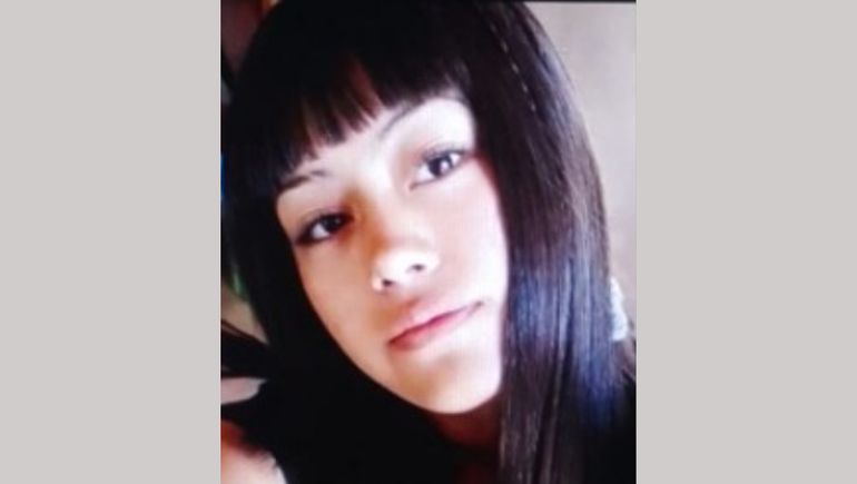 Desesperada búsqueda de una adolescente de 13 años