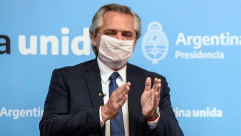 Con la ley aprobada, Alberto afirmó que se trata de recuperar el valor de la palabra empeñada