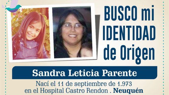 Sandra busca a su mamá