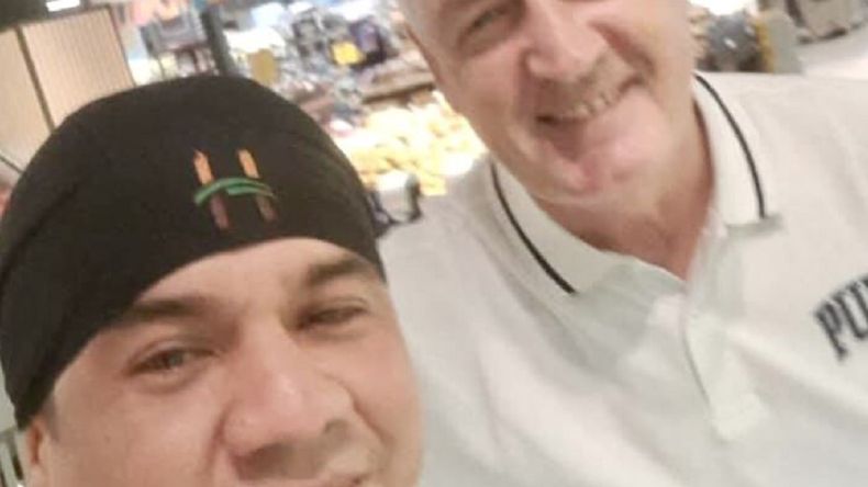 Gustavo Alfaro y su conmovedora historia con el trabajador de un supermercado en Paraguay