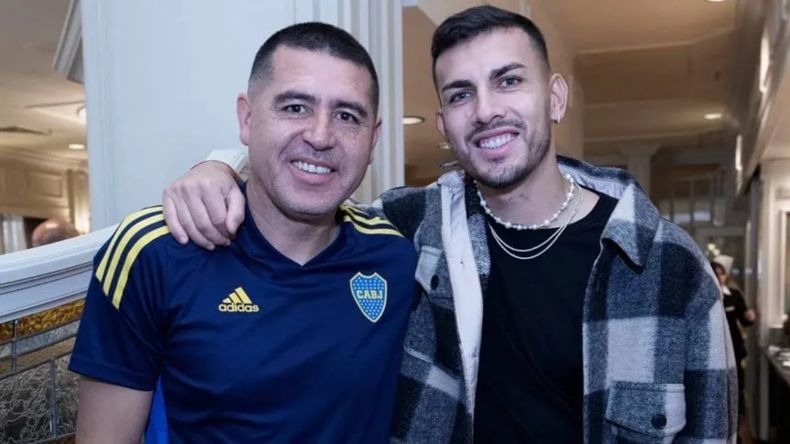 Riquelme y Leandro Paredes