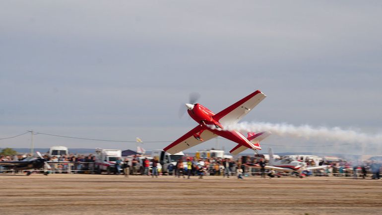 Las imágenes que dejó el festival aéreo de Allen