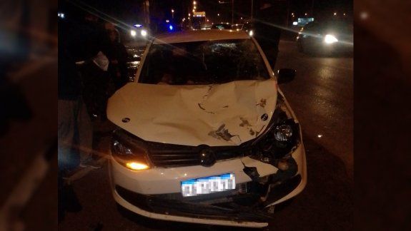 Taxista chocó a un caballo en Ruta 7: Pudo ser una tragedia