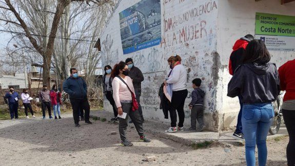 La vacunación a demanda se trasladó a Costa Norte 