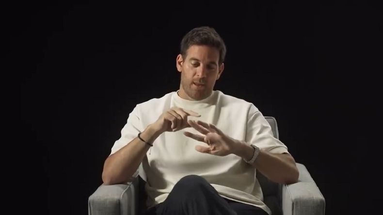 Juan Martín Del Potro contó más vivencias desde que se retiró del tenis. 