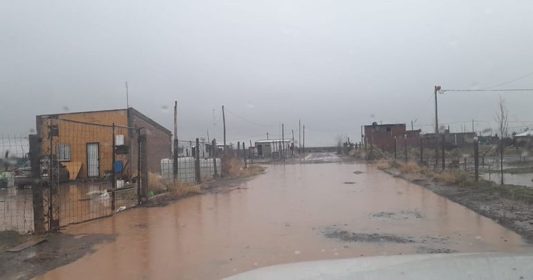 En el barrio NyC de Las Perlas la lluvia hizo desastres