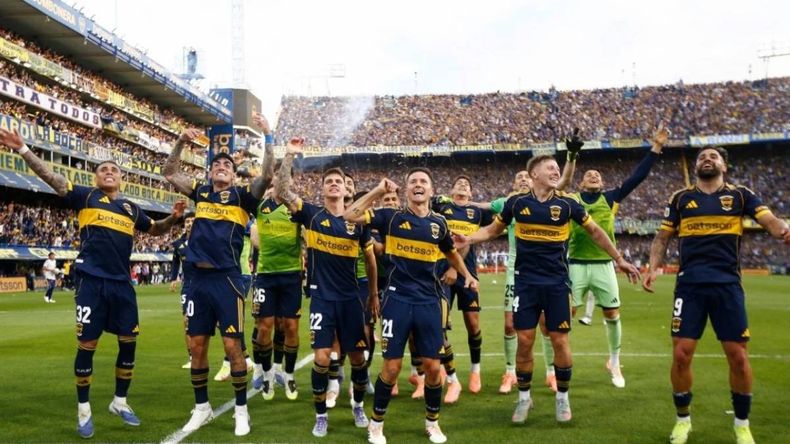 La Bombonera se vuelve a vestir de fiesta para recibir a Boca. | LMCipolletti.com La Bombonera se vuelve a vestir de fiesta para recibir a Boca.