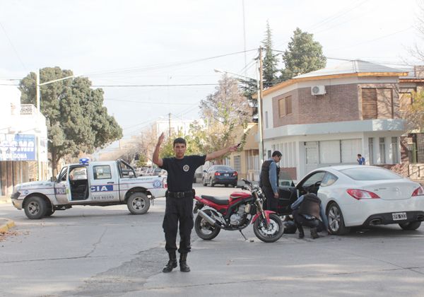 Motociclista herido en accidente de tránsito
