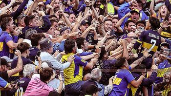 con zeballos como figura, boca fue mas y le gano a river en el superclasico