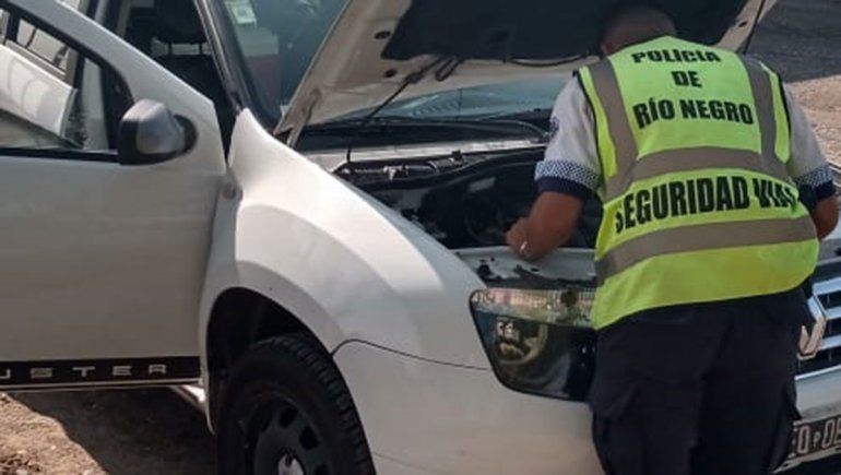 En el puesto Casa de Piedra recuperaron una Duster robada
