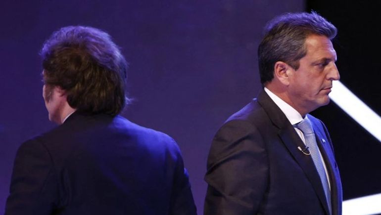 Entre Sergio Massa o Javier Milei saldrá el próximo Presidente. Se definirá este domingo en el balotaje.