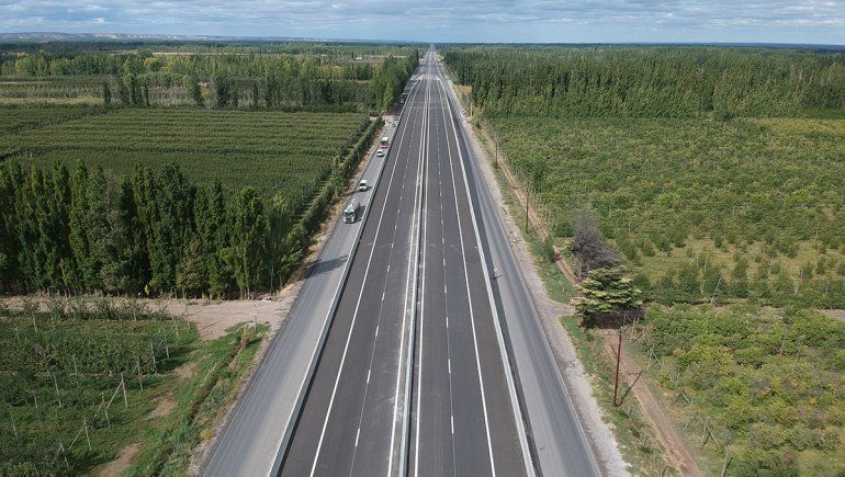 Vialidad Nacional habilitará dos puentes en la autopista de la Ruta 22