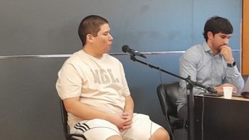 Gonzalo Segovia llegó a Tribunales para una nueva audiencia en la que le revisarán su prisión preventiva.&nbsp;