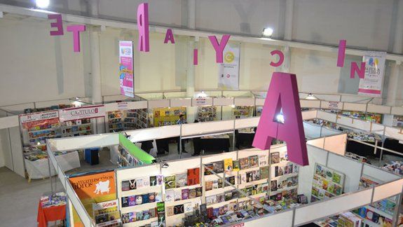 La Feria del Libro este año tiene lugar en el Centro de Espectáculos.