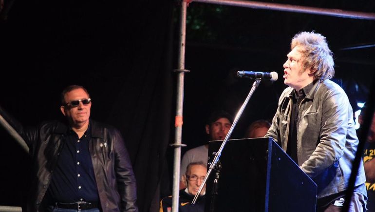 Carlos Maslatón y Javier Milei