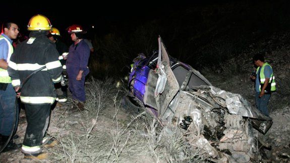 Tres integrantes de una familia de Ferri murieron en un accidente en Vista Alegre