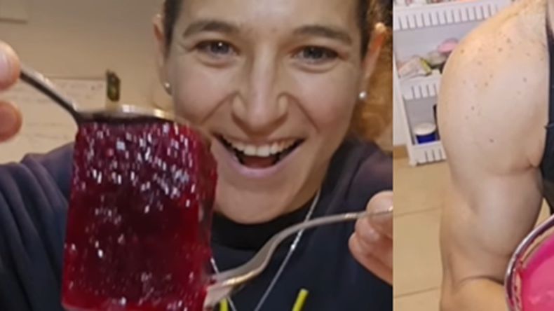 La receta viral de Paula Pareto, rica en colágeno: paso a paso para preparar esta gelatina de chía