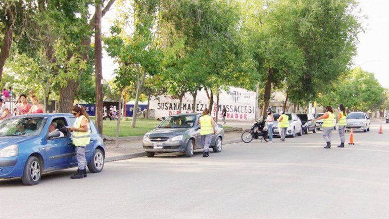 El Municipio reforzó los controles de tránsito durante el finde largo de Semana Santa.