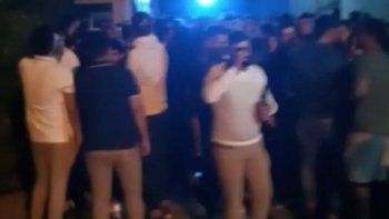 En Viedma hubo 160 personas en una propiedad de calle Mitre.&nbsp; 