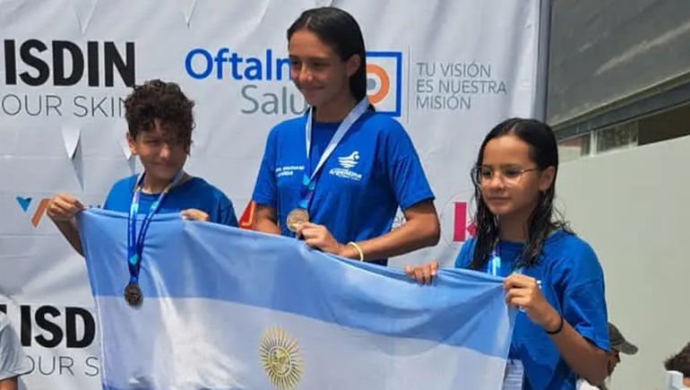 Nadadores rionegrinos brillaron en el Torneo de las Am&eacute;ricas en Per&uacute;