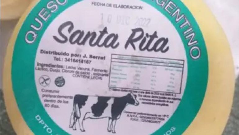 Advierten en Río Negro sobre un queso prohibido por la Anmat