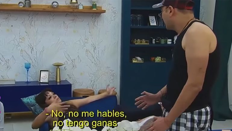 Hotel de los Famosos: fuerte pelea entre Leo García y Lissa Vera