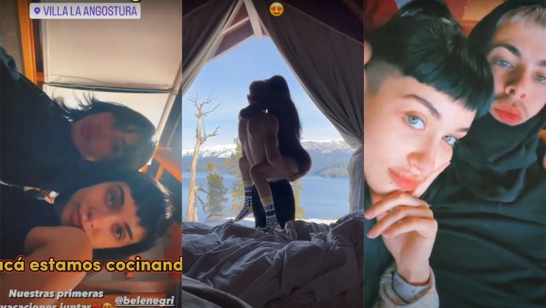 María Becerra y sus amigos le esquivaron a los escándalos refugiándose en Neuquén