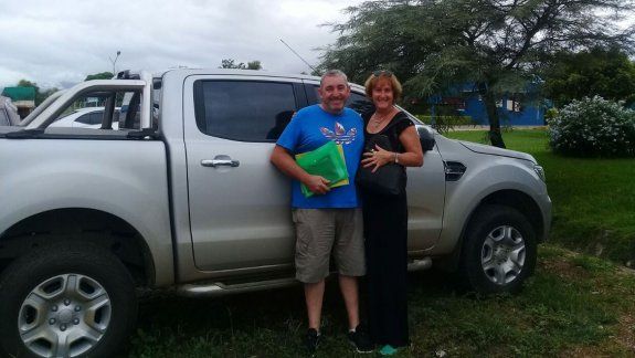Sonia y Pablo lograron recuperar su camioneta y volver a casa luego de 42 días de incertidumbre.