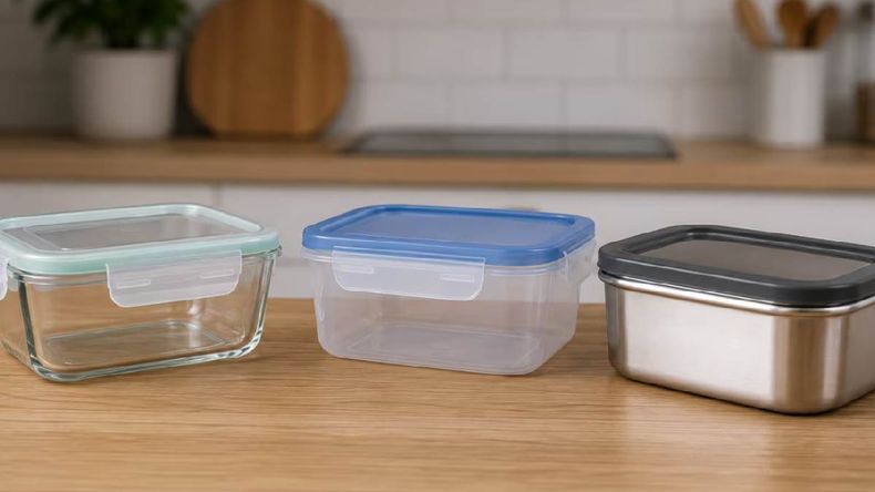 Plástico, acero inoxidable y vidrio, de acuerdo al material del tupper varía su uso y beneficio. | LMCipolletti.com Plástico, acero inoxidable y vidrio, de acuerdo al material del tupper varía su uso y beneficio.