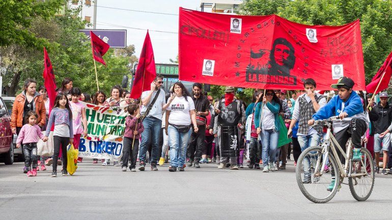 El MPLD concretó la semana pasada una movilización a la comuna.
