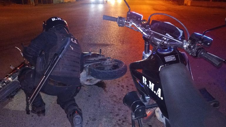 Secuestraron en Allen una moto robada en Cipolletti