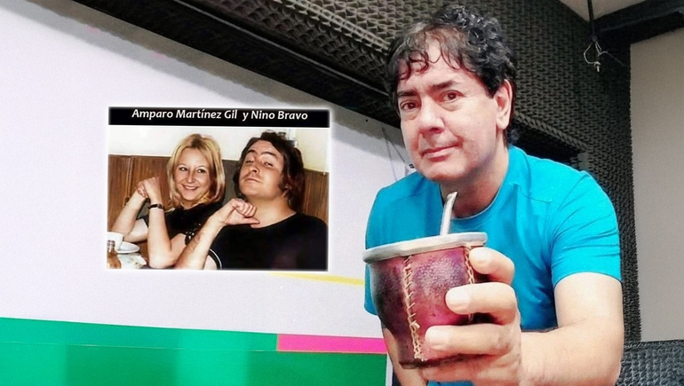 Nino Bravo con su esposa Amparo y en la otra imagen nuestro popular Miguel Parra.