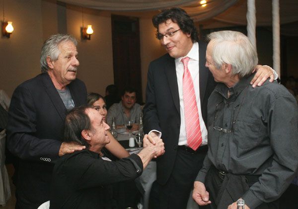 Saiz participó del inicio de la campaña de Lucas Pica