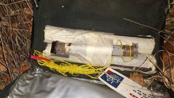hallaron una gran cantidad de explosivos en roca