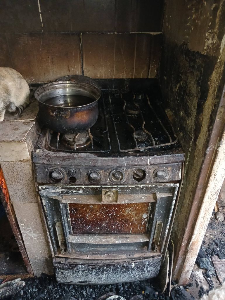 El incendio dejó 