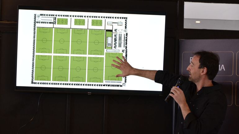 El Club Cipolletti anunció una inversión millonaria. Tendrá un nuevo predio para el fútbol y un estadio para la Liga Confluencia.