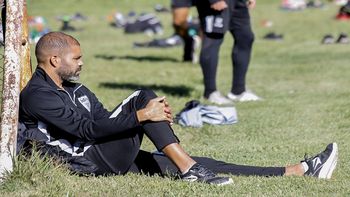Taborda, durante la práctica de Cipo de este miércoles.
