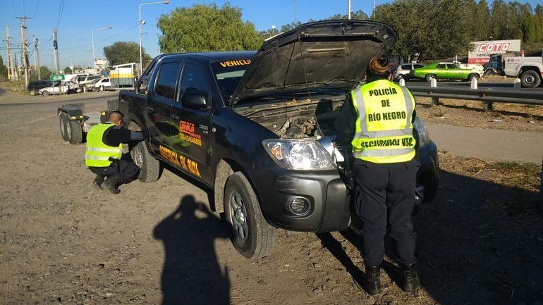 Secuestraron otra camioneta de alta gama que era robada