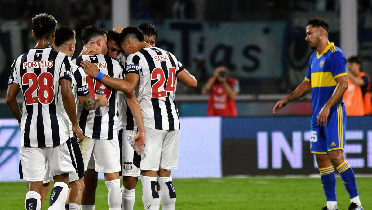 Boca sufrió sus errores y cayó frente a Talleres en Córdoba