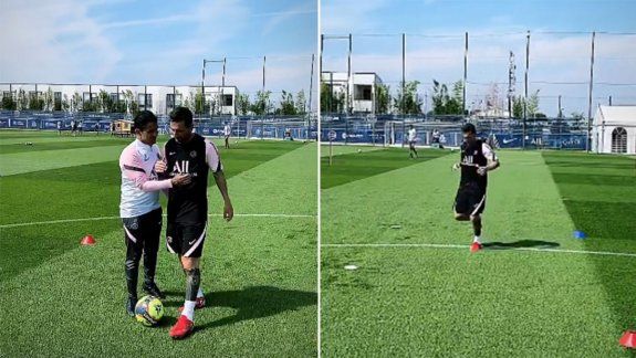 Messi ya se entrenó en el PSG y sueña con el debut