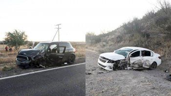 una familia de regina sufrio brutal accidente sobre la ruta 22