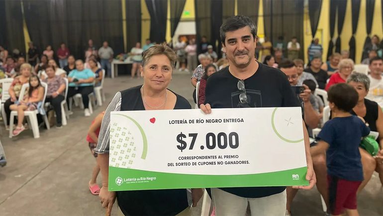 Se realizó el primer sorteo de Cupones No Ganadores del año
