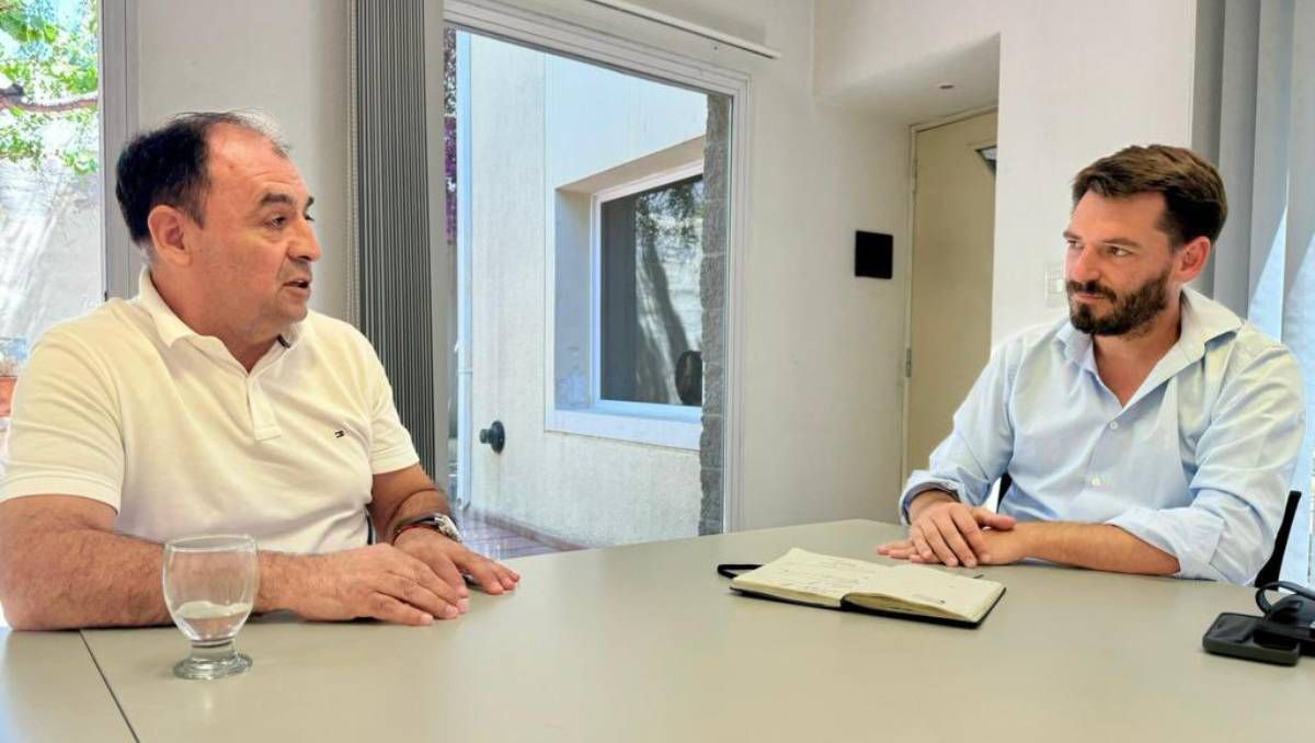 Daniel Jara y Rodrigo Buteler analizaron medidas de seguridad para Cipolletti.